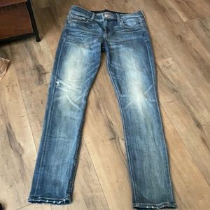 Express Super Skinny Mid Rise 8R Leggings